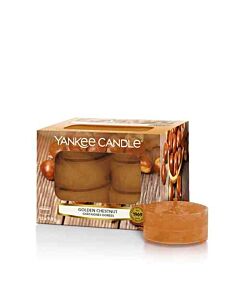Yankee Candle Golden Chestnut Tea Lights